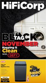 HiFi Corp : Black Tag November Keeping It Clean With Defy (15 November - 21 November 2023)