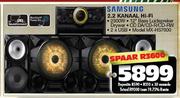 Samsung 2.2 Kanaal Hi-Fi MX-HS7000