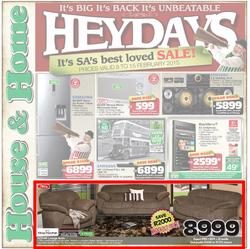 House&Home : Heydays (08 Feb - 15 Feb 2015), page 1