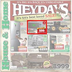 House&Home : Heydays (08 Feb - 15 Feb 2015), page 1