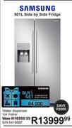 Samsung 501L Side By Side Fridge With Free Water Dispenser Ice Maker S/N 64166BF