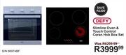 Defy Slimline Oven & Touch Control Ceran Hob Box Set S/N 66974 BF