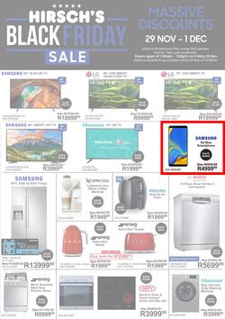 Hirsch's : Black Friday (29 Nov - 01 Dec 2019), page 1