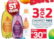 Johnson's Baby Shampoo Or Conditioner Assorted-Each