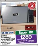 Samsung 32Ltr Silwer Spieel Beeld Mikro golfoond MEO113M