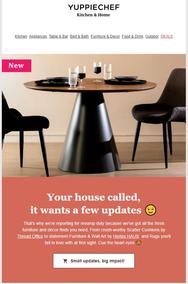 Yuppiechef : Updates For Your House (Request Valid Date From Retailer)