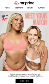 Mr Price : Meet Your Match (Request Valid Date From Retailer)