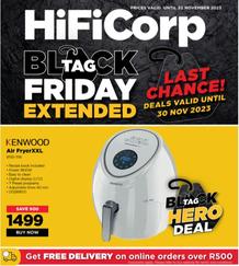 HiFi Corp : Black Tag Friday Extended (29 November - 30 November 2023)