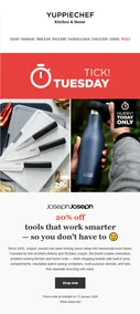 Yuppiechef : 20% Off Tools That Work Smarter (Request Valid Date From Retailer)