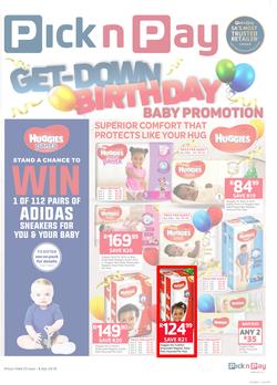 Pick n Pay : Baby Promotion Birthday Deals (25 Jun - 08 Jul 2018), page 1