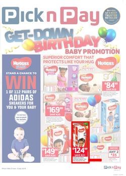 Pick n Pay : Baby Promotion Birthday Deals (25 Jun - 08 Jul 2018), page 1