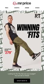 Mr Price : Winning Fits (Request Valid Date From Retailer)