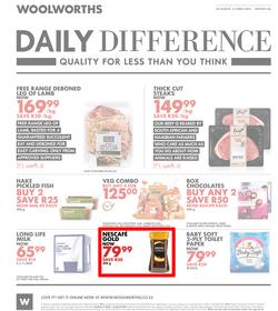 Woolworths : Daily Difference (26 Mar - 08 Apr 2018), page 1