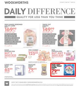 Woolworths : Daily Difference (26 Mar - 08 Apr 2018), page 1