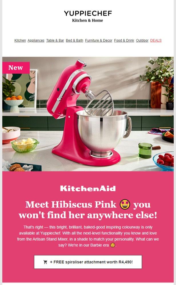 Amway Malaysia - FREE KitchenAid Mixer Cover (Red) and Silicone