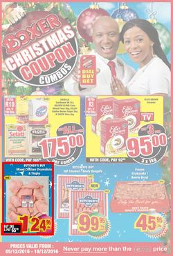 Boxer Super Stores : Christmas Combos (05 Dec - 18 Dec 2016), page 1