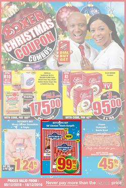 Boxer Super Stores : Christmas Combos (05 Dec - 18 Dec 2016), page 1