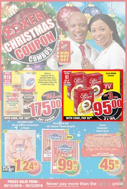 Boxer Super Stores : Christmas Combos (05 Dec - 18 Dec 2016), page 1