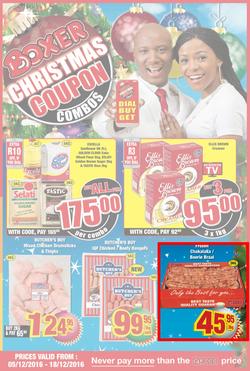 Boxer Super Stores : Christmas Combos (05 Dec - 18 Dec 2016), page 1