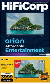 HiFi Corp : Orion Affordable Entertainment (26 January - 31 January 2024)