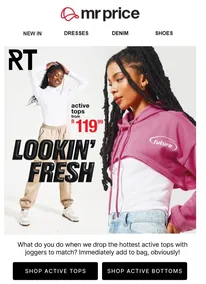 Mr Price : Lookin' Fresh (Request Valid Date From Retailer)