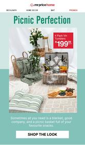 Mr Price Home : Picnic Perfection (Request Valid Date From Retailer)