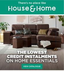 House & Home : The Lowest Credit Instalments On Home Essentials (29 February - 10 March 2024)