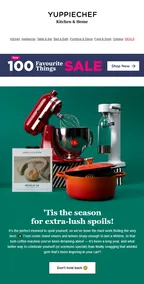 Yuppiechef : 'Tis The Season For Extra-Lush Spoils (Request Valid Date From Retailer)