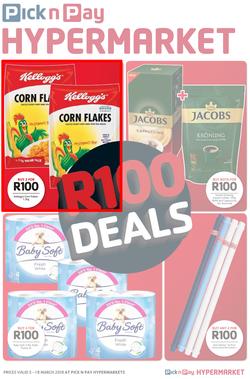Pick n Pay Hyper : R100 Deals (05 Mar - 18 Mar 2018), page 1