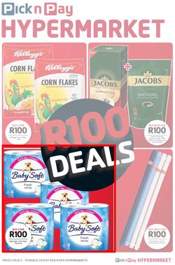 Pick n Pay Hyper : R100 Deals (05 Mar - 18 Mar 2018), page 1