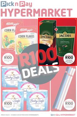 Pick n Pay Hyper : R100 Deals (05 Mar - 18 Mar 2018), page 1