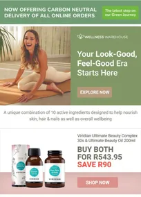 Wellness Warehouse : Feel-Good Era Starts Here (Request Valid Date From Retailer)