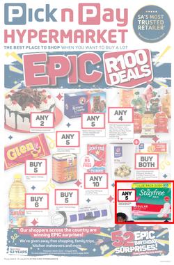 Pick n Pay Hyper : R100 Deals (08 Jul - 21 Jul 2019), page 1