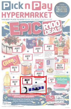 Pick n Pay Hyper : R100 Deals (08 Jul - 21 Jul 2019), page 1