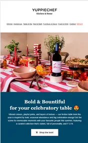 Yuppiechef : Bold & Bountiful (Request Valid Date From Retailer)