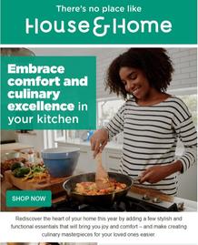 House & Home : Embrace Comfort And Culinary Excellence (Request Valid Date From Retailer)