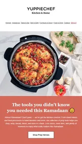 Yuppiechef : Tools You Need This Ramadaan (Request Valid Date From Retailer)