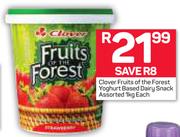 Clover Fruits Of The Forest Yoghurt Based Dairy Snack-1Kg Each