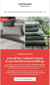 Yuppiechef : 20% Off The Softest Towels (Request Valid Date From Retailer)