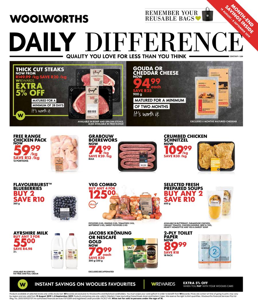 Woolworths Western Cape : Daily 