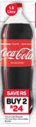 Coca-Cola Regular Non Returnable Bottle-2 x 1.5Ltr
