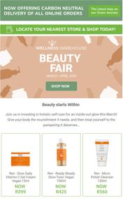 Wellness Warehouse : Beauty Fair (01 March - 30 April 2024)