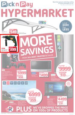 Pick n Pay Hyper : More Savings (02 Apr - 15 Apr 2018), page 1