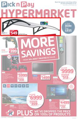 Pick n Pay Hyper : More Savings (02 Apr - 15 Apr 2018), page 1