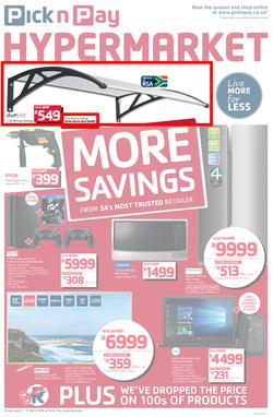 Pick n Pay Hyper : More Savings (02 Apr - 15 Apr 2018), page 1