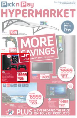 Pick n Pay Hyper : More Savings (02 Apr - 15 Apr 2018), page 1