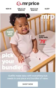 Mr Price : Pick Your Bundle (Request Valid Date From Retailer)