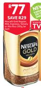 Nescafe Gold Regular, Mild, Espresso, Velvety Or Alta Rica Jar-200g Each