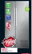 Defy 740Ltr Metallic Side By Side Fridge DFF436