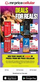 Mr Price Cellular : Deals For Reals (Request Valid Date From Retailer)